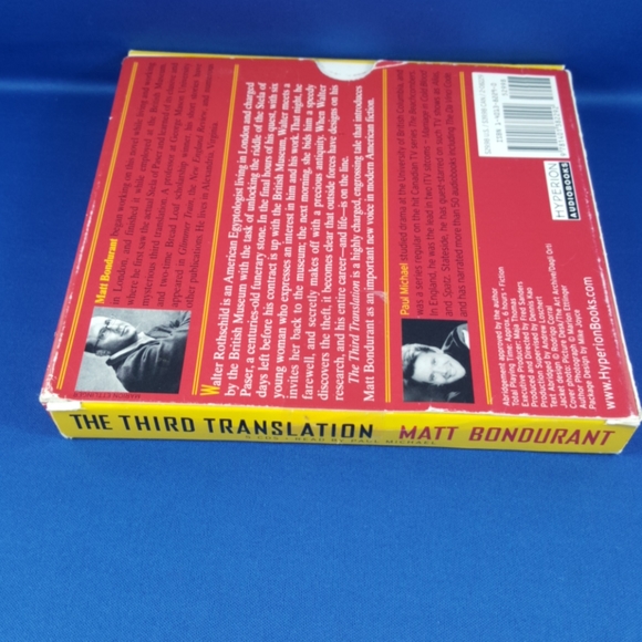 2/$20💥 Audiobook THE THIRD TRANSLATION  c.2005 (5 CDs) - Picture 3 of 8